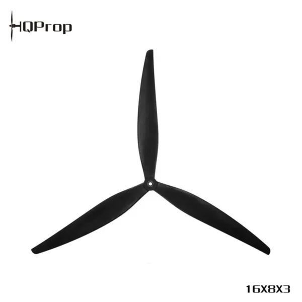 Пропеллер HQProp MacroQuad 16x8x3 (2CW+2CCW) Black Reinforced Nylon