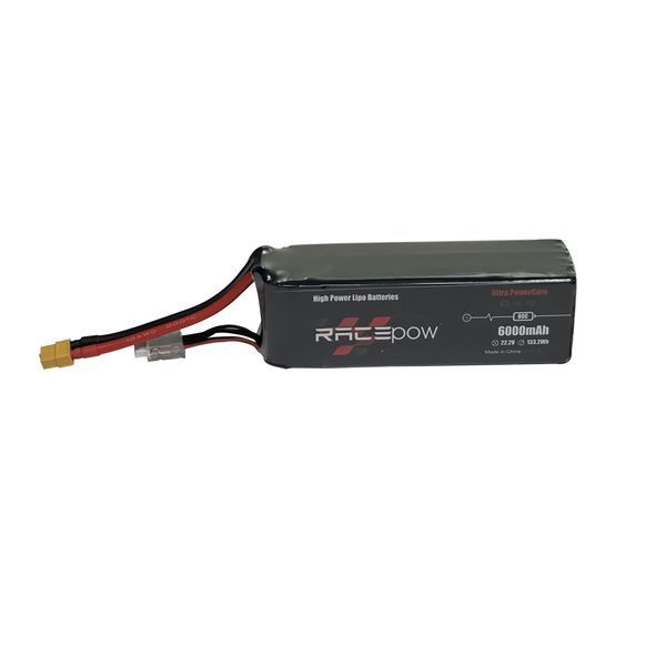 Аккумуляторный блок RacePow 6000mAh 6S 80C