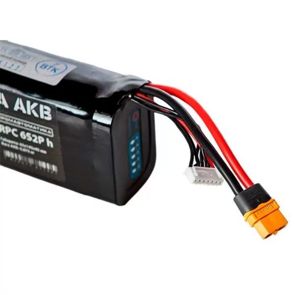 Акумуляторна батарея LiIon 6s2p Molicel 21700 8400 mah 90A INR21700-P42 горизонтальний для FPV Bandera AKB Промавтоматика