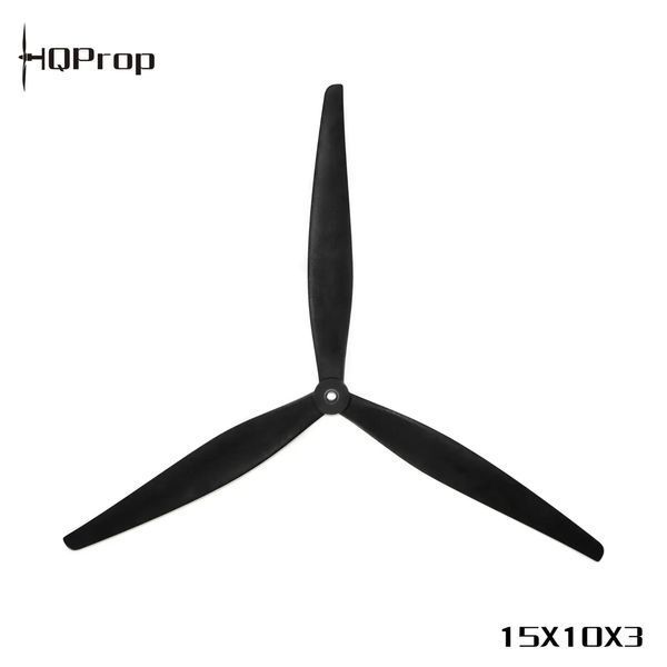 Комплект пропелерів HQProp 15x10x3 Black glass Fiber Nylon (2CCW+2CW)