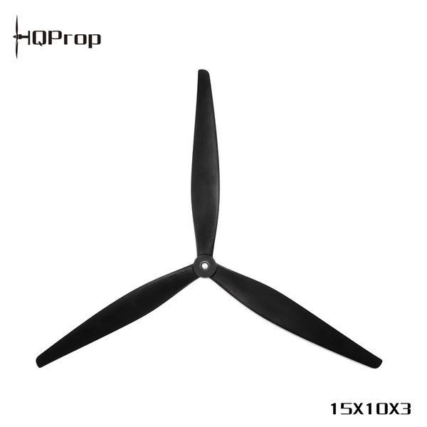 Комплект пропелерів HQProp 15x10x3 Black glass Fiber Nylon (2CCW+2CW)