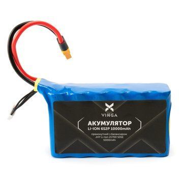 Аккумуляторный блок Vinga Li-ion 6S2P 10000mAh с балансиром (JHY Li-Ion 21700 5000mAh)