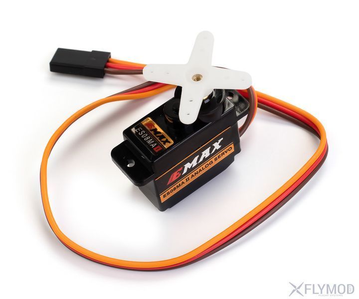 Аналоговий сервопривід EMAX ES08MA II 12G з металевим редуктором