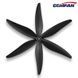 Пропелер для дрона Gemfan 8040 3 Blade Propeller Black 1 pair &mdash; фото
