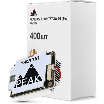 Видеопередатчик (VTX) Peakfpv THOR T67 3W 7G упаковка 400 шт.