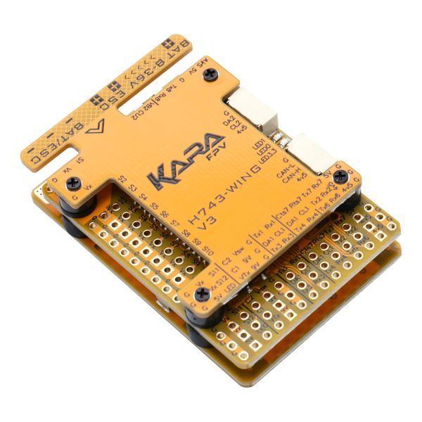 Полетный контроллер (FC) KaraFPV H743 WING V3