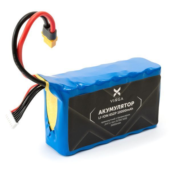 Акумуляторний блок Vinga Li-Ion 6S2P 10000mAh коробка 10 шт