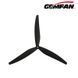 Пропелер для дрона Gemfan 1507 Glass Fiber Nylon 3 Blade 1CW/1CCW- Black &mdash; фото