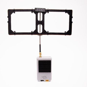 Модуль передатчика TX-370-550 ЧДБ MIL ELRS 370-550 MHz 1.2W с антенной 500 МГц
