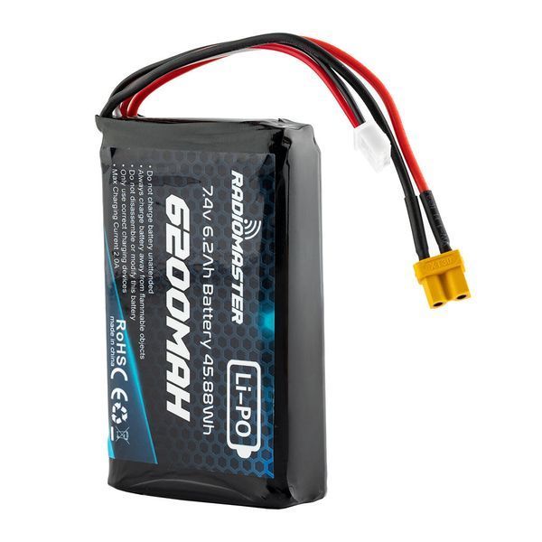 Аккумуляторный блок RadioMaster 6200mah 2S Lipo Transmitter Battery