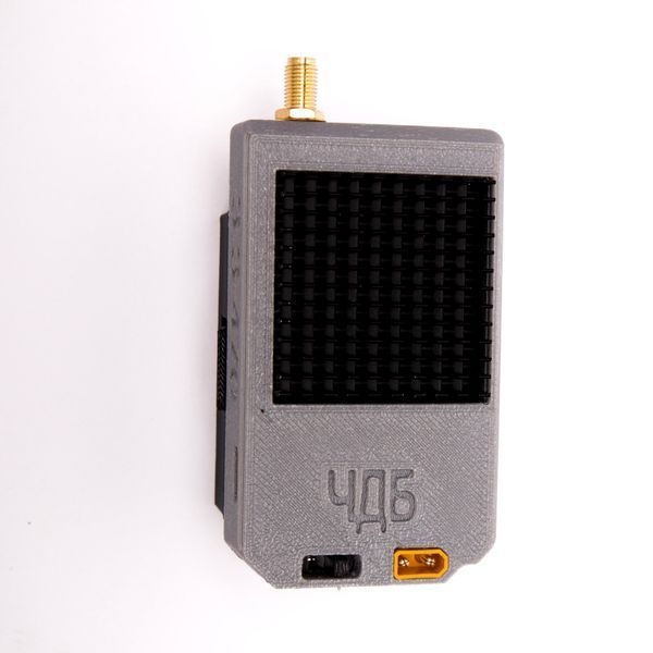 Модуль передатчика TX-370-550 ЧДБ MIL ELRS 370-550 MHz 1.2W с антенной 433 МГц