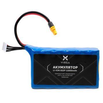 Аккумуляторный блок Vinga Li-ion 6S2P 11000mAh с балансировочной проволокой (JHY Li-Ion 21700 5500mAh)