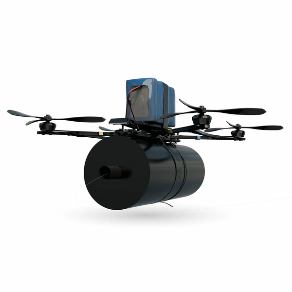 Оптическая катушка для FPV дрона с конвертором, 10 км