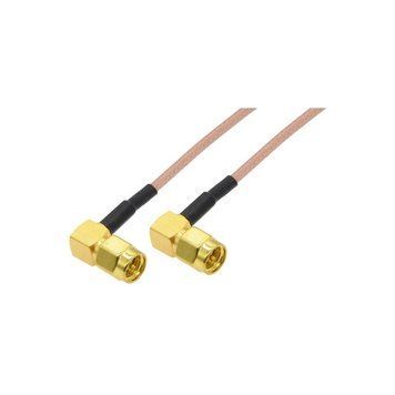 Кабель для дрона 4Hawks RP-SMA to RP-SMA cable, R/A, black, H155, 10м, 1 шт