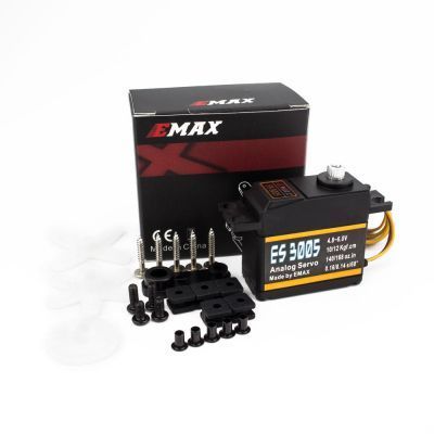 Сервопривід для дрона Emax ES3005 42g Metal Analog Servo for RC Airplane Waterproof