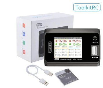Зарядний пристрій ToolkitRC M6D V3 500W 15A