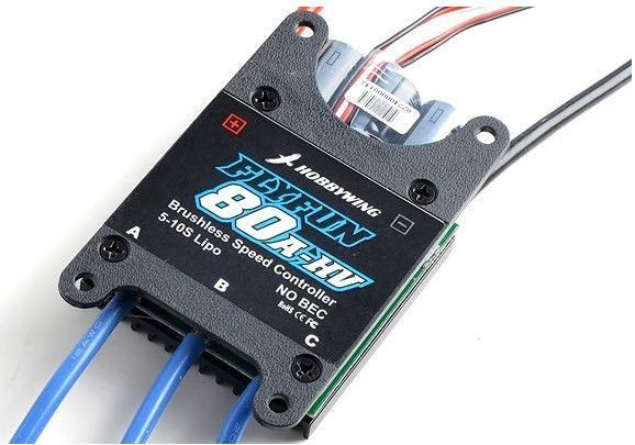 Регулятор хода (ESC) HobbyWing Flyfun-80A
