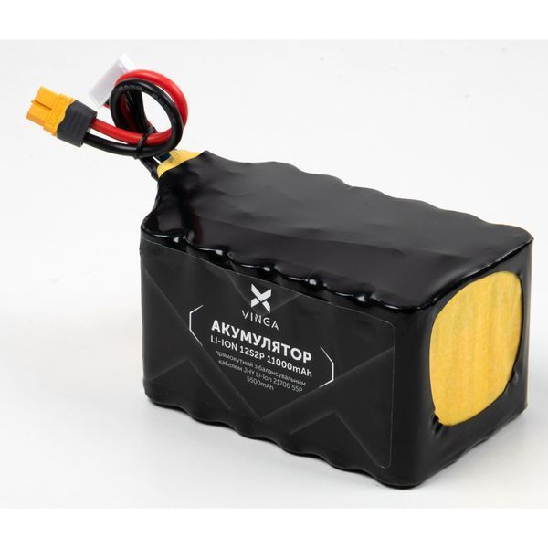 Акумуляторний блок Vinga Li-Ion 12S2P 11000mAh з балансувальним дротом