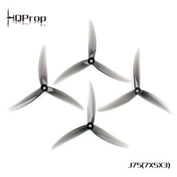 Пропелер HQProp J75 7X5X3 Light Grey (2CW+2CCW)-Poly Carbonate