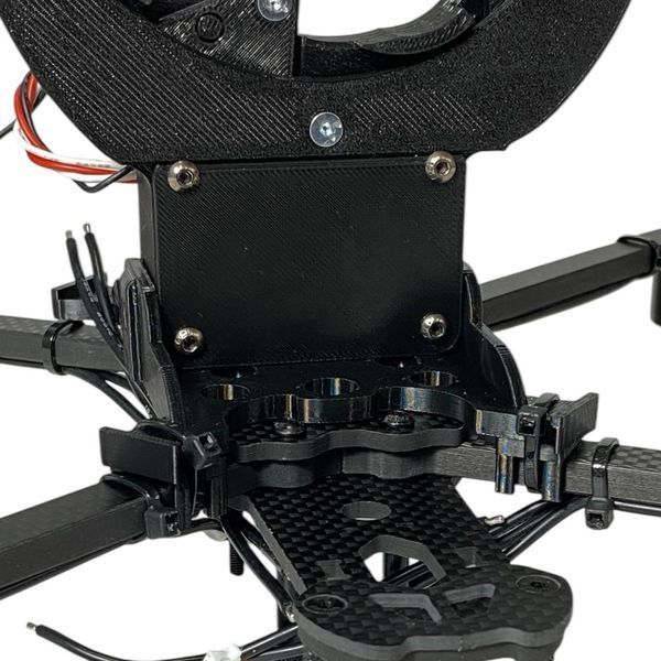 Система сброса для FPV Дрона Барабанного типа на 5 зарядов