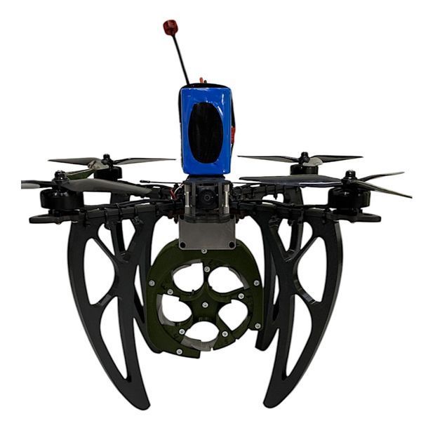 Система сброса для FPV Дрона Барабанного типа на 5 зарядов