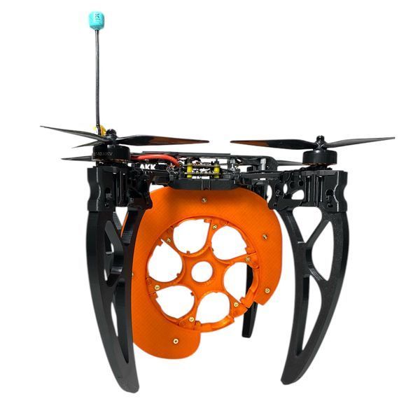 Система сброса для FPV Дрона Барабанного типа на 6 зарядов
