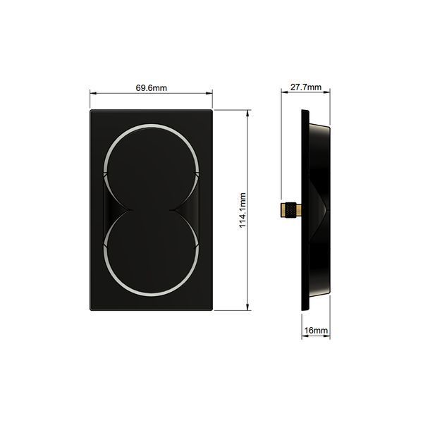 Антенна для дрона TrueRC X2-AIR 5.0 MK II SMA RHCP