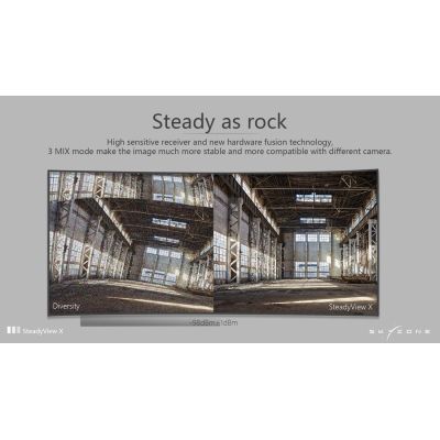 Відеоприймач (VRX) Skyzone SteadyView X 5-5.8GHz 56CH L, X Band