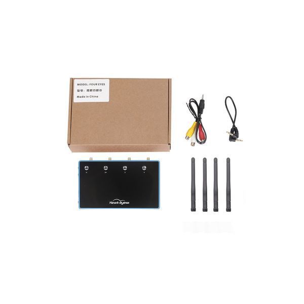 Видеоприемник (VRX) Hawkeye 4 eyes 5.8G 4CH in 1 HDMI AV output box