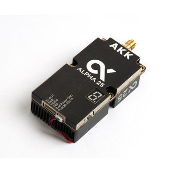 Видеопередатчик (VTX) AKK Alpha 25W 4.9G-6G 96CH