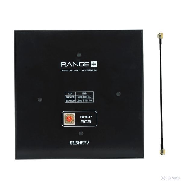 Направленная патч антенна RushFPV 3.3G 15.8dBi