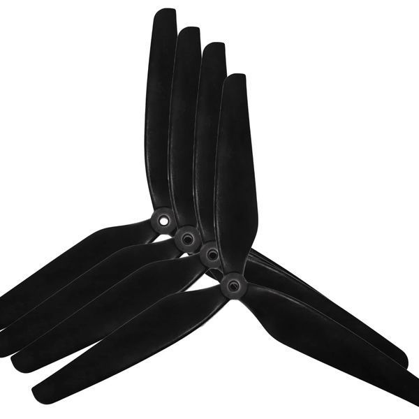 Пропелер HQProp MacroQuad 13x6.5x3 (2CW+2CCW) Black Reinforced Nylon