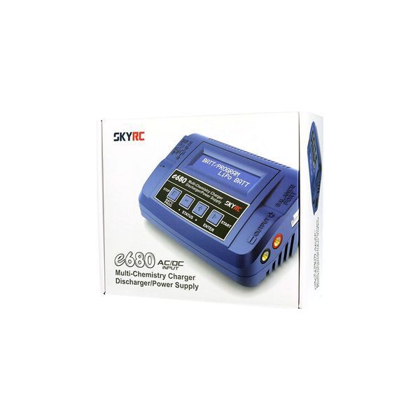Зарядний пристрій для дрона SkyRc e680 8A/80W с/БП универсальное (SK-100149)