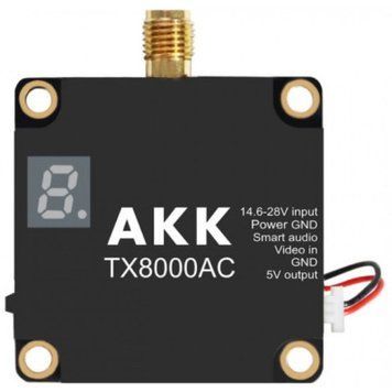 Видеопередатчик (VTX) AKK Ultra Long Range 8W 4.9G-6G 96CH