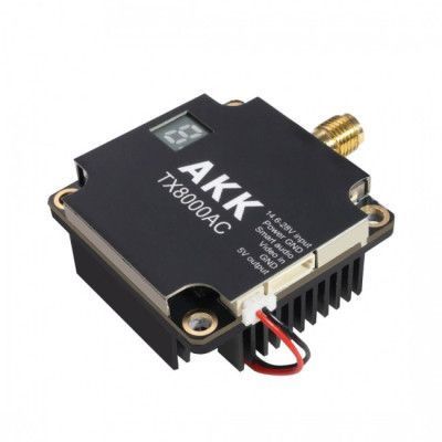 Відеопередавач (VTX) AKK Ultra Long Range 8W 4.9G-6G 96CH