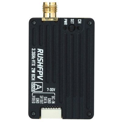 Видеопередатчик (VTX) RushFPV 3.3G 2W VTX + antenna