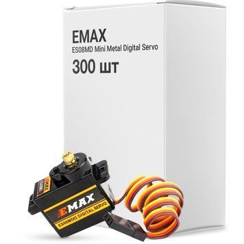Сервопривод для дрона Emax ES08MD Mini Metal Digital Servo упаковка 300 шт.