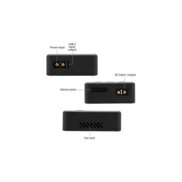 Зарядний пристрій для дрона iSDT 608PD, 240W DC/PD dual mode